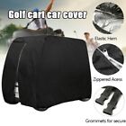 Waterproof Golf Cart Cover Zipper 4 Passenger Ez Go Club Car Yamaha Elastic Hem