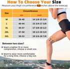 Knee Sleeve Compression Wrap Brace Meniscus Joint Support Pain Arthritis Relief