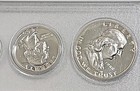 1955 Us 5-coin Proof Set In Case     90  Silver      No Ogp    