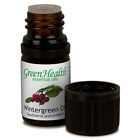 5 Ml Wintergreen Essential Oil  100  Pure   Natural  - Greenhealth