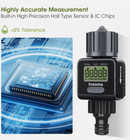 2pk Digital Water Flow Rate Meter High Accuracy Water Consumption And Flow Rate