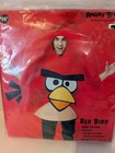 Angry Birds Red Bird  Adult Halloween Costume Adult Osfm  Never Used