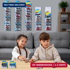 5 Pcs Diecast Display Case For Hot-wheels Match-box toy Car Storage Organizer co