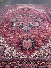 Antique Heriz Hand Knotted Rug