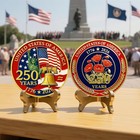 Usa 250th Anniversary Commemorative Coin  1776-2026 Independence Edition Dura   