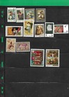 42 Stamps  art  Different Countries  Mnh   