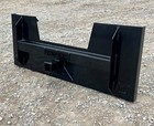 Skid Steer Mount Plate Quick Attach Attachment W  2  Trailer Hitch Receiver Usa