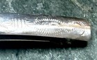 Vintage Navajo Stamped Sterling Silver 2 75    Hair Barrette Clip