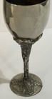 2 Silver Plated Wine Goblets With Grape Stem Design 7 75 