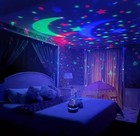 Led Galaxy Star Projector Lamp      Usb Rotating Night Light      Kids Room Decor     