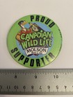 Molson Beer   Ale Canadian Wild Life Proud Supporter Pin Back Button P198
