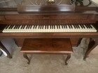 Must Go   Mid Century 1948 Acrosonic French Provincial Baldwin Spinet Piano