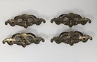 4 Vintage Keeler Brass Co  N12710 Drawer Pulls 8 Inch  Set Of 4  Large