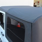 Jeep Wrangler Soft Top For 2010-2017 4dr Jk  Tinted Windows  Black Twill