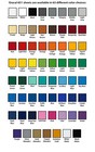 30 Sheets - 12  X 12  Oracal 651 Craft   Hobby Cutting Vinyl -  63 Color Choices
