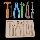 Chocolate Cake Decorating Baking Mold Tools Silicone Craft Mold Flexible Easy