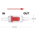 Aquarium Air Pump Accessories With Nonreturn Check Valvesair Control Valve For 3