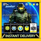 Halo Infinite Butterfinger Complete Set  - All 5 Items -- Emblems  Coatings