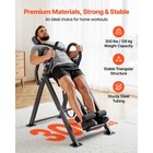 Uimoso Inversion Table With 300 Lbs Capacity And Adjustable Multi-angle Strap