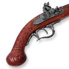 Deluxe Colonial   Pirate Flintlock Blunderbuss Replica  wood  Very Detailed