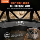 Vevor Hunting Blind 270   Ground Deer Duck Blind 3 Windows Mesh For 1-2 Person
