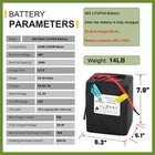 Btrpower 48v 20ah Lithium Lifepo4 Battery Pack For Ebike 1000w Motor 40a Bms