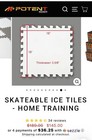 Potent Skateable Synthetic Ice Tiles 20 Total Lightly Used Great Condition