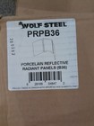 Prpb36 Decorative Porcelain Reflective Radiant Panels For B36   Gx36 Fireplaces 