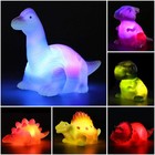6 Packs Light-up Floating Dinosaur Bath Toys Set  For Baby Toddler Nephew In    