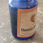 Rare Antique Cobalt Blue Medicine Bottle Oil Cubeb Dodge   Olcott Co Apothecary