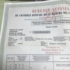 Genuine Rolex Vintage Watch Guarantee Warranty  1960s Certificate   14     