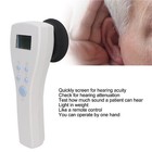 Portable Audiometer Aerial Conduction Lcd Screen Handheld Hearing Test Machine