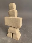 Inuit Art Eskimo Carving   Luke Taggaugaq  Inukshuk   2022    67760