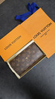 Louis Vuitton Portefeuille Sarah Monogram Long Wallet     Brown
