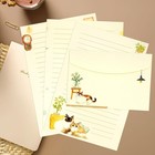 36 Pcs Writing Paper And Envelopes Set  Warm Cute Cat Themed Stationary Set Desi