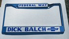 Dick Balch Chevrolet License Plate Frame - Federal Way Wa Chevy Performance 
