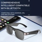 Bluetooth Sunglasses Ai Translator Glasses Polarized Uv Protection Smart Eyewear