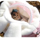 Hamster Carrier Bag Breathable Warm Small Animals Travel Carrier Potable Suga   