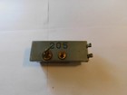 Safe Deposit Box Door Lock  Safety Bank Vintage Two Key  - 5 1 4  X 2   -  205