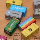 8x 1 50 Truck Models Shipping Container Diorama Scenery Miniature Storage Box