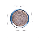 1937h East Africa 50 Cents  km-27   0312 Asw Silver     george V  Lion
