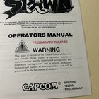 Original Spawn Capcom Naomi Arcade Video Game Owners Manual