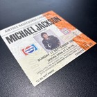 Michael Jackson Bad Tour 1988 Aintree Liverpool Concert Ticket Stub Vintage Rare