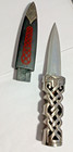 9  Medieval Scottish Wedding Highland Celtic Sgian Dubh Knife Dagger   Scabbard