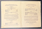 Vtg 1947 Original Ballet Russe W  San Francisco Symphony Orchestra Program