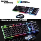Gaming Keyboard And Mouse Set Usb Light Led Mouse   Gaming Headset For Pc Laptop