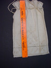 Antique Women   s Victorian Linen Drawstring Embroidered Purse Reticule Bag Pouch