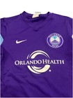Nike Dri-fit Orlando Pride Kids Mls Nike Team Purple Soccer Jersey Size Medium