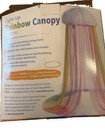 Hearthsong Rainbow Hideaway Canopy With Led Lights Bed   Play Space Canopy