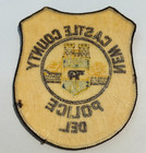New Castle County Delaware Police Patch Unused